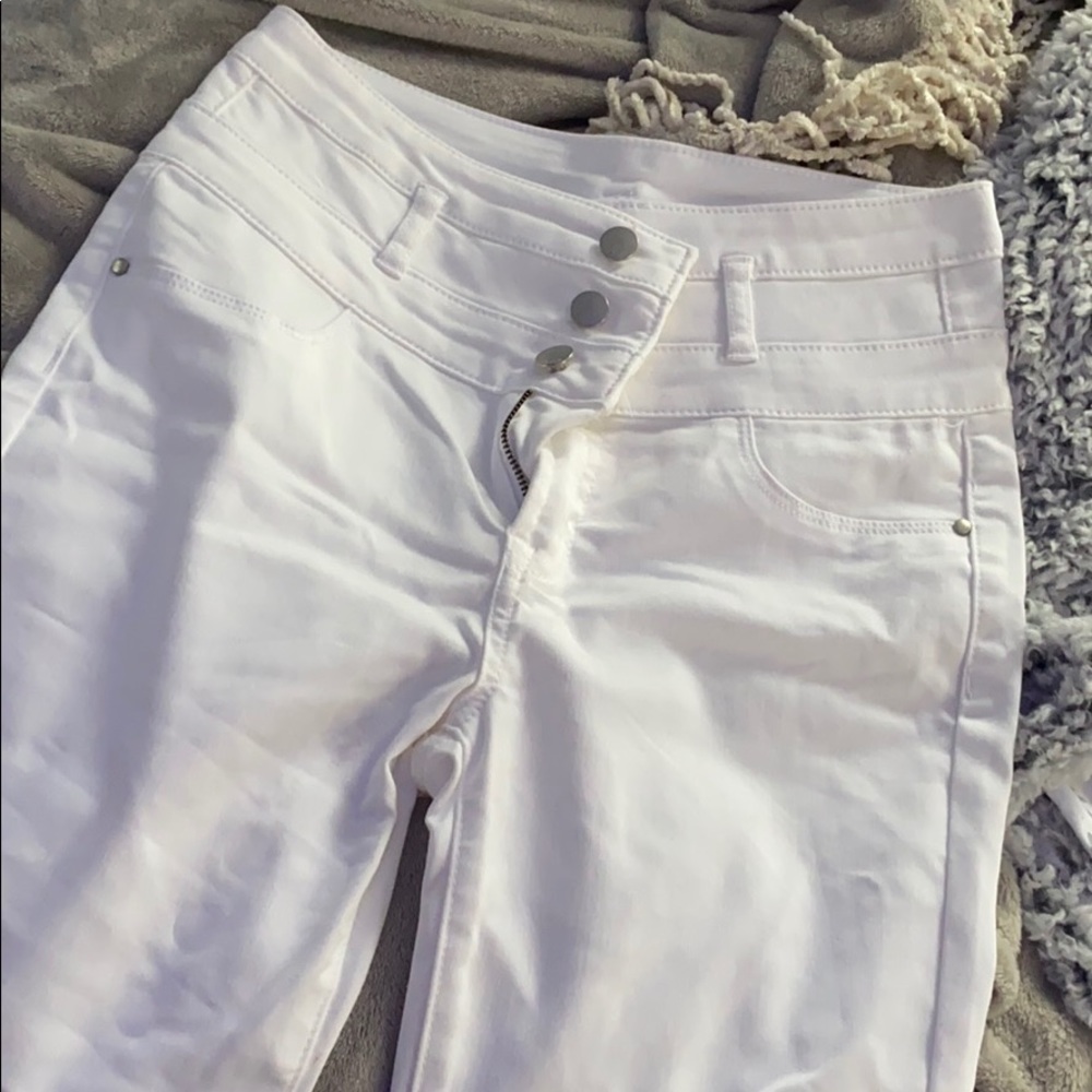 White jeans